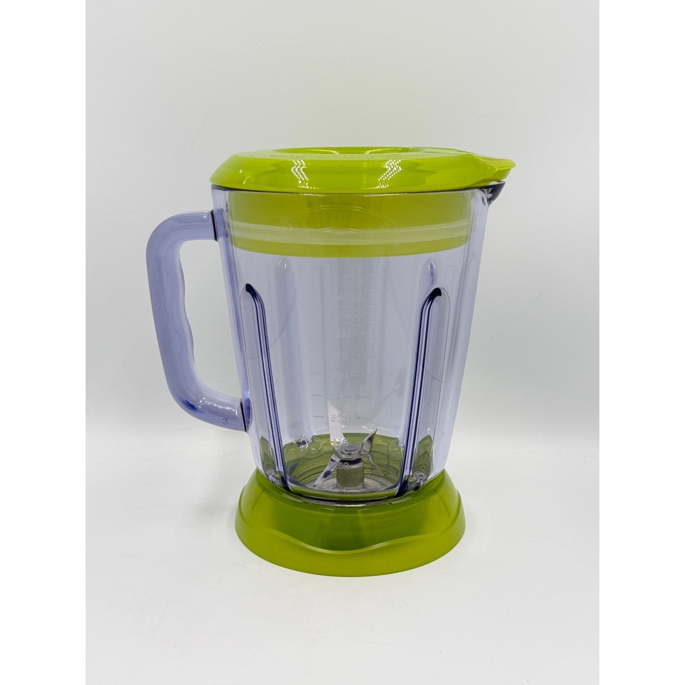 Margaritaville Blender Jar Pitcher Replacement Part Green Lid Purple Handle 36oz